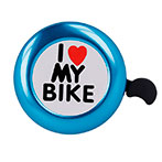 Forever Ringeklokke til cykel (I love my bike) Blå