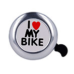 Forever Ringeklokke til cykel (I love my bike) Sølv
