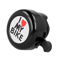 Forever Ringeklokke til cykel (I love my bike) Sort