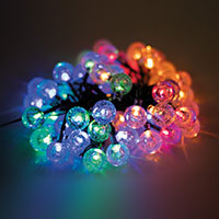 Forever SCB61 LED Crystal Balls - 6,5m ( 30 kugler) RGB