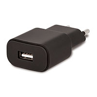 Forever TC-01 USB Lader 2A (1xUSB-A) + USB-C kabel (Sort)