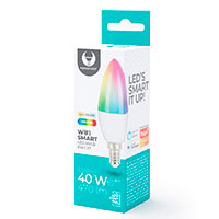Forever WiFi LED pre E14 - 5,5W (40W) RGB