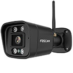 Foscam V5P WLAN Udendørs Overvågningskamera m/Sirene - PoE (3072x1728) Sort