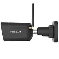 Foscam V5P WLAN Udendrs Overvgningskamera m/Sirene - PoE (3072x1728) Sort