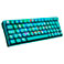 Fourze GK60 Bluetooth Gaming tastatur m/RGB (Outemu) Cyan
