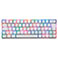 Fourze GK60 Bluetooth Gaming tastatur m/RGB (Outemu) Hvid