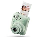 Fujifilm Instax Mini 12 Kamera + Instax Mini Glossy Film (10pk) Mint Green