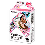 Fujifilm Instax Mini Film t/Fujifilm Instax Mini Kamera (10pk) Confetti