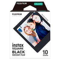 Fujifilm Instax Square Film t/Fujifilm Instax Square Kamera (10pk) Sorte Kanter