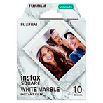 Fujifilm Instax Square Film t/Fujifilm Instax Square Kamera (10pk) White Marble