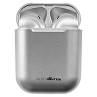 GadgetMonster TWS Bluetooth In-Ear Earbuds m/Case (3,5 timer) Slv
