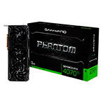 Gainward RTX4070Ti Phantom Grafikkort - NVIDIA GeForce RTX 4070 Ti - 12GB GDDR6X