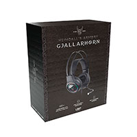 Gaming Headset m/mikrofon (RGB) L33T Gjallarhorn