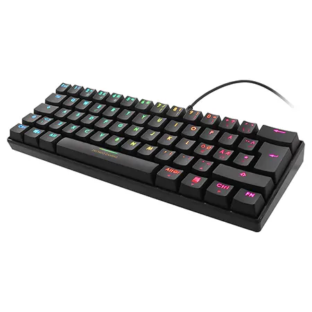 Grænseværdi indre Bungalow Gaming mini tastatur (RGB) Sort - Deltaco