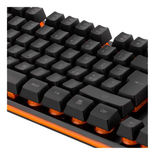 Transcend Tidlig erfaring Deltaco Gaming tastatur m/orange backlight - Bliv bedre gamer