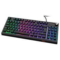 Gaming tastatur m/RGB (Membran) Deltaco DK230
