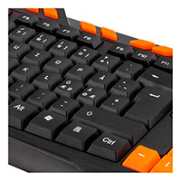 Gaming tastatur m/WASD taster - Deltaco Gaming