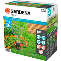 Gardena 8272-20 Pipeline Startsæt m/Oscillerende Sprinkler