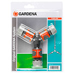 Gardena Slangekobling 3-vejs 18287-20 (13/15mm)