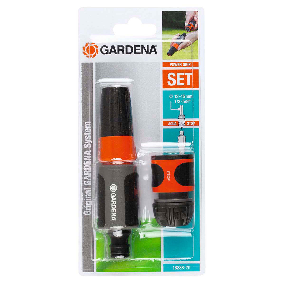 Gardena 18288-20 m/kobling (1/2tm+5/8tm)