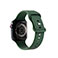 Gear Sillikone Rem til Apple Watch (42/44/45) Oliven