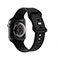 Gear Sillikone Rem til Apple Watch (42/44/45) Sort
