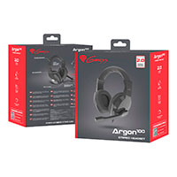 Genesis Argon 100 On-Ear Gaming Headset (3,5mm) Sort