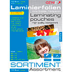 Genie Lamineringslommer A4/A5/A6 - 100stk (80/100 Mikron)