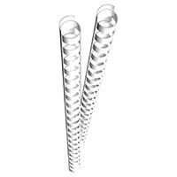 Genie Spiralbindere - 10mm (25pk) Hvid