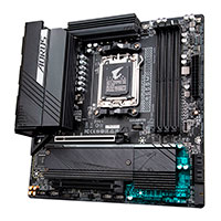 Gigabyte B650M AORUS ELITE AX Bundkort, AMD AM5, DDR5 Micro ATX