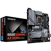 Gigabyte MB B660 Gaming X AX Bundkort, LGA 1700, DDR4 ATX