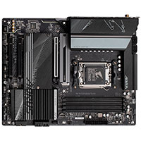 Gigabyte X670 Aorus Elite AX Bundkort, AMD AM5, DDR5 ATX