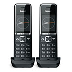 Gigaset Comfort 550HX Duo Fastnettelefon m/Dock (DECT/2x Telefoner) Sort/Krom