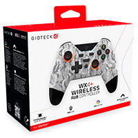 Gioteck WX-4+ Trdls RGB Controller til Switch - White Camo