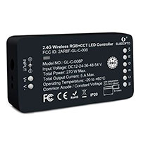 Gledopto Pro RGB+CCT LED Controller (Zigbee+RF)