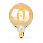 Globe dæmpbar LED filament pære E27 - 3,8W (26W) 2100K