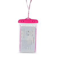 Glow Vandtt taske til Smartphones (4,8-5,8tm) Pink