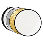Godox RFT-05 5-i-1 Foldbar Reflektor (110cm) Guld/Sølv/Sort/Hvid/Transparent