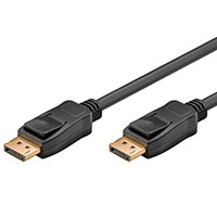 Goobay DisplayPort kabel 1.2 4K - 2m (10,8Gbps)