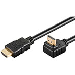Goobay High Speed HDMI Kabel m/90 grader - 1,5m