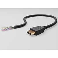 Goobay High Speed HDMI Kabel m/90 grader - 2m