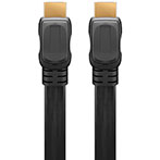 Goobay High Speed HDMI Kabel m/Ethernet - Fladt (1,5m)
