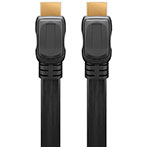 Goobay High Speed HDMI Kabel m/Ethernet - Fladt (2m)