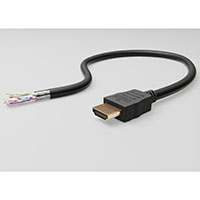 Goobay High Speed Vinklet HDMI Kabel m/Ethernet (1,5m)
