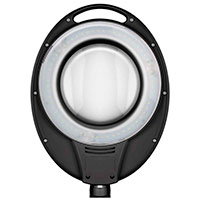 Goobay LED Lampe m/Bordbeslag/Forstrrelsesglas (8W) Sort