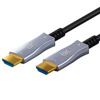 Goobay Optisk HDMI kabel 2.1 8K - 100m (Hybrid)