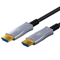 Goobay Optisk HDMI kabel 2.1 8K - 80m (Hybrid)