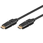 Goobay Ultra High Speed Drejbar HDMI Kabel m/Ethernet (1,5m)