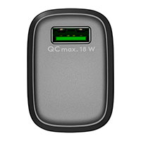 Goobay USB Fast Charger 18W QC USB Oplader (USB-A) Sort