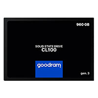 Goodram CL100 SSD Harddisk 2,5tm - 960GB (SATAIII)